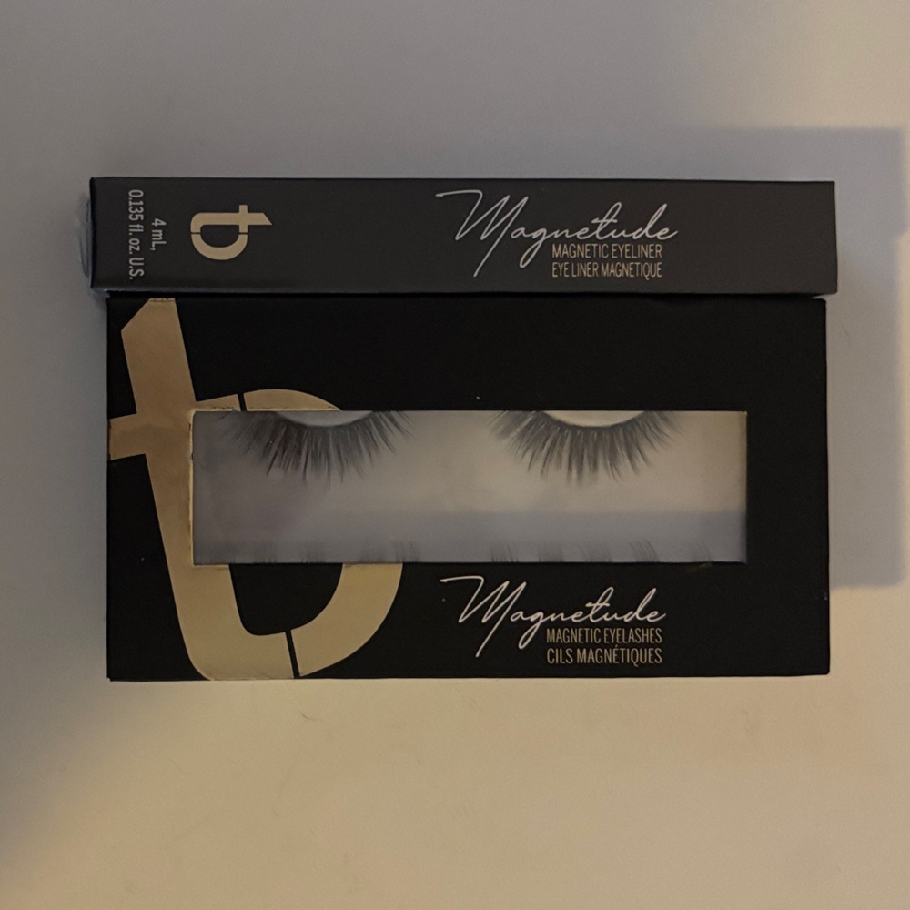 Magnetic Eyelashes with Eyeliner - Black